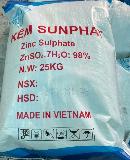 Kẽm sunphate (ZnSO4.7H20)